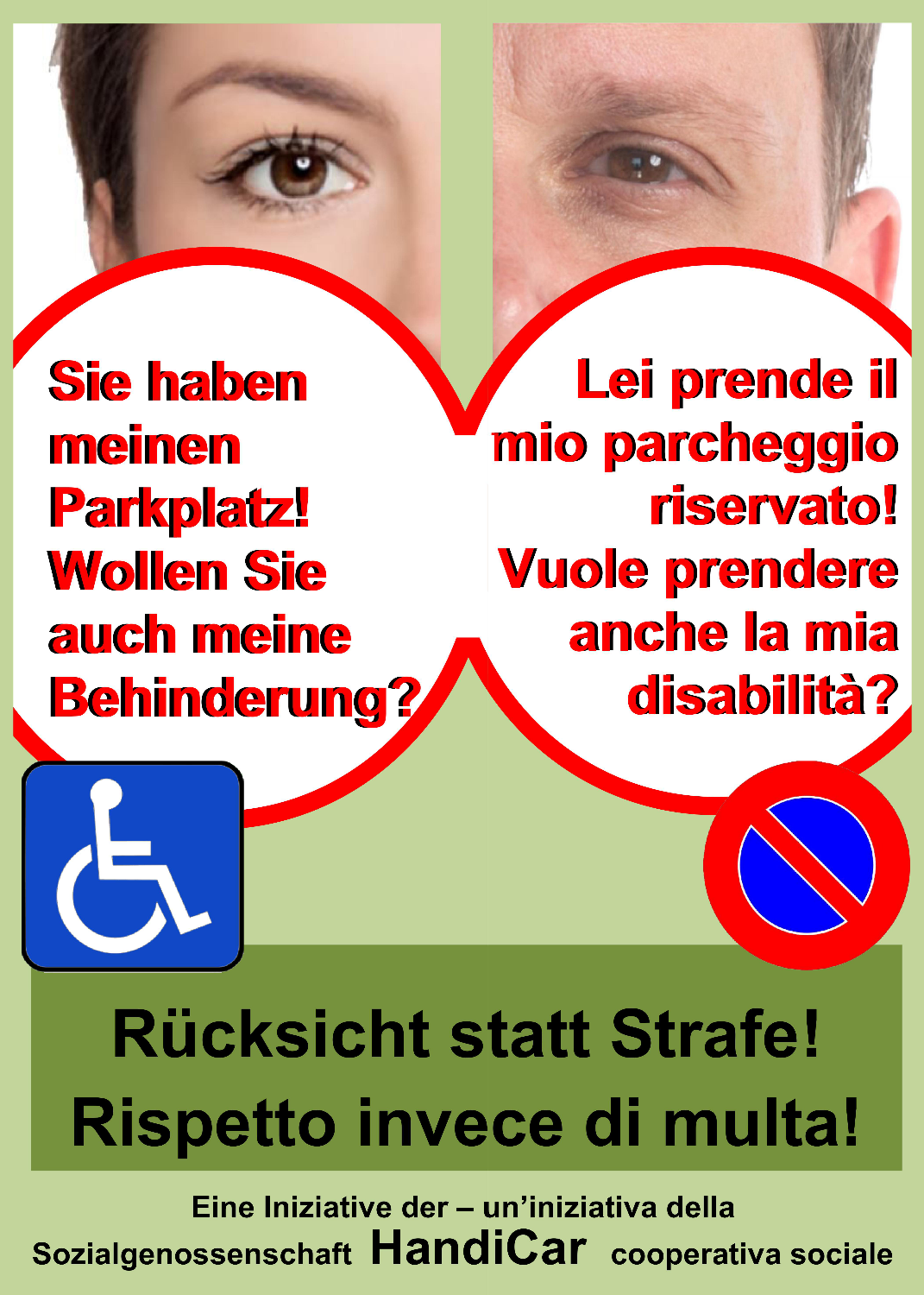 Rücksicht statt Strafe: Menschen mit Behinderung sensibilisieren gegen den Missbrauch von Behindertenparkplätzen